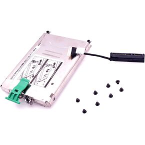 SATA Hard Drive Caddy Bracket w/ HDD Cable DC020029U00 Replacement for H P ZBook 15 G1 G2 ZBook 17 G1 G2