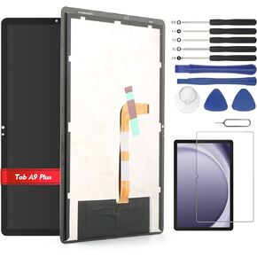 Screen for Samsung Galaxy Tab A9+ SM-X210 SM-X215 SM-X216B LCD Display Replacement for Galaxy Tab A9 Plus SM-P610 Touch Screen Digitizer Assembly(Black