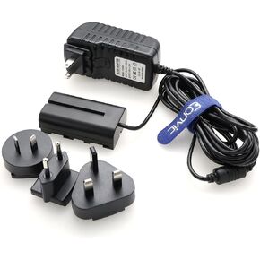 Eonvic NP-F970 F960 F570 F550 Dummy Battery 12V 3A Power Adapter for Sony Atomos Shogun Ninja V Shinobi Camera Monitor