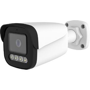 GW Security 4K 8MP TAA & NDAA Compliant Two-Way Audio Full-Time Color Night Vision Outdoor Indoor Face Recognition PoE IP Weatherproof Bullet Security Camera (GW862401T)