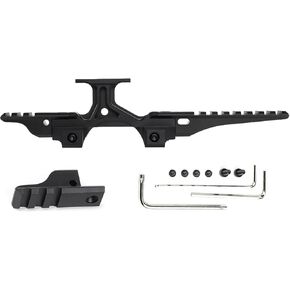 NOBUHIRO Red Dot Riser Picatinny Riser Mount Combo Adapter, 2.3" Tactical Optic Riser Mounts with 3 Accessories for T1 T2 Red Dots Sight, g33 g43 Holographic, PEQ NGAL Laser, Scopes, Optics