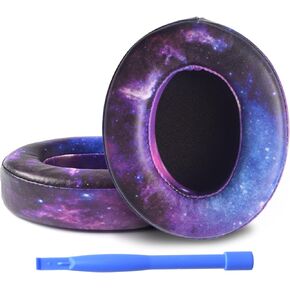 Studio3.0 Replacement Ear Cushions Studio2.0 Ear Pads Compatible with Beats Studio 2, Beats Studio 3 Headphones- A Plastic Stick Included(Galaxy)
