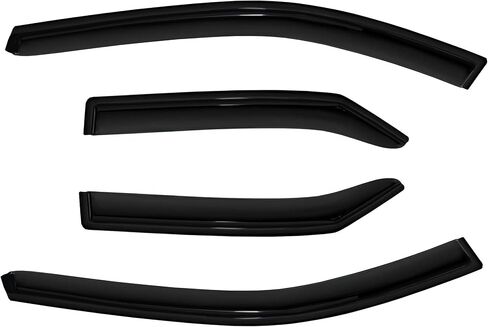 Sun Rain Guard Window Visor Wind Deflector Compatible with 01-07 Toyota Sequoia XK30 XK40 Smoke 4pc 94235 in Saudi Arabia