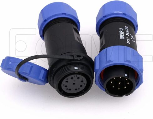 Eonvic Weipu SP21 2-12 PIN من الذكور موصل مقاومة للماء قابس أنثى مقبس IP68 في خط كبل الموصل الكهربائي الصناعي الدائري (5pin) in Kuwait