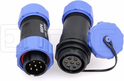 Eonvic Weipu SP21 2-12 PIN من الذكور موصل مقاومة للماء قابس أنثى مقبس IP68 في خط كبل الموصل الكهربائي الصناعي الدائري (5pin) in Kuwait