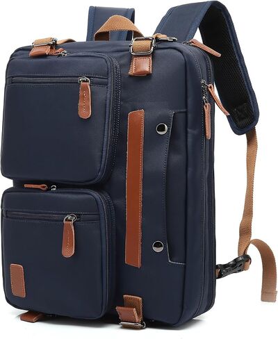 3 in 1 Computer Bag for Men, 17.3 Inch Laptop Backpack, Work Bag for Men, Laptop Bag,Black in Saudi Arabia