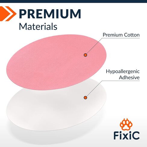 FixiC Freestyle Adhesive Patches 25 PCS – Good for Libre 1, 2, 3 & Plus – G7 & Stelo – Guardian – Waterproof Adhesive Patches – Libre Adhesive Covers – Pre-Cut – Best Fixation for Your Sensor! (Tan) in Kuwait