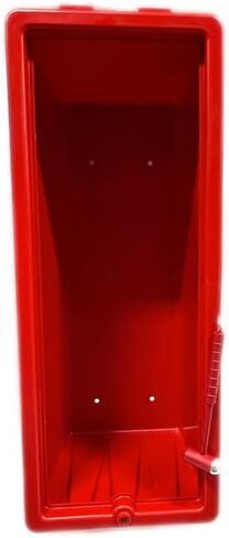 CATO 10551-H Red Plastic Chief Fire Extinguisher Cabinet for 2-1/2 or 5 lb. Extinguisher, with Hammer and Cylinder Lock in Kuwait