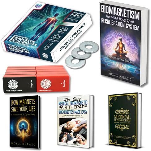 Biomagnetism: Magnetic Therapy Kit - DIY Quick Start SaveMeMagnets - (10 Magnets and Illustrated Instructional Booklet) in Kuwait