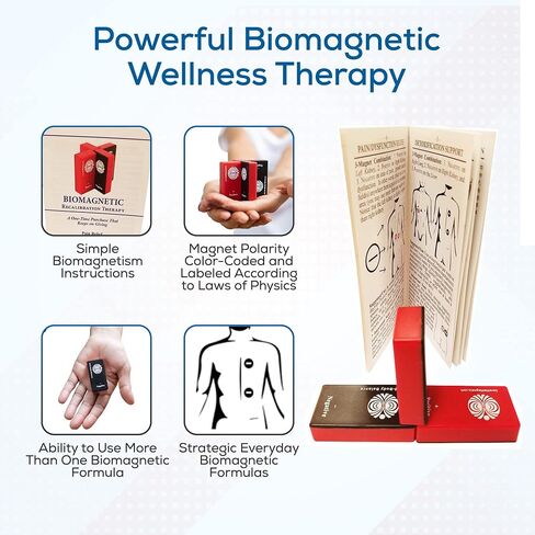 Biomagnetism: Magnetic Therapy Kit - DIY Quick Start SaveMeMagnets - (10 Magnets and Illustrated Instructional Booklet) in Kuwait