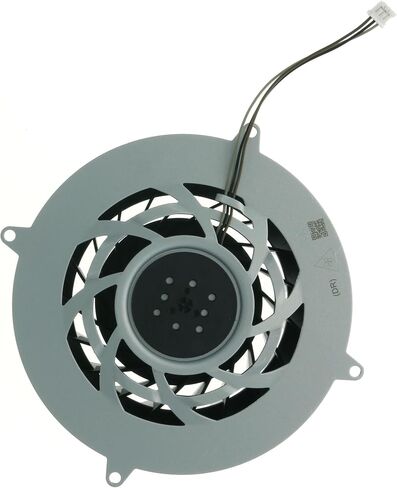 Replacement Internal Cooling Fan for PS5 Pro, 19 Blades Quiet Cooler Fan Compatible with Sony PlayStation 5 PRO PS5 Pro CFI-7000 CFI-7019 CFI-7021 CFI-7022 Series, DC12V 3-Pin PVB120M12H-P01-AE in Kuwait