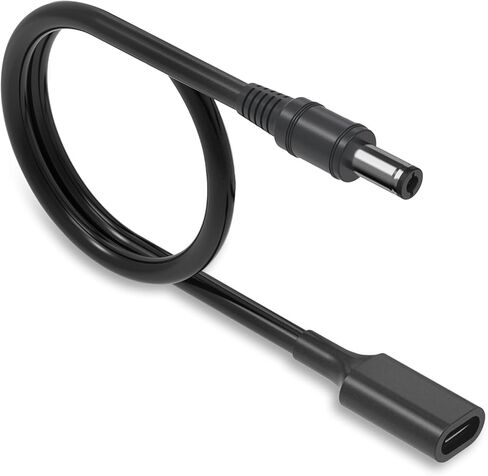 3.28ft 5V USB C إلى DC 5.5 مم × 2.1 مم كابل محول ، 1PACK من النوع C أنثى إلى كابل محول توصيل المكونات الذكور للكاميرا ، بنك الطاقة ، DVR ، مسجل ، جهاز توجيه كاميرا الويب ، الماسح الضوئي in Kuwait