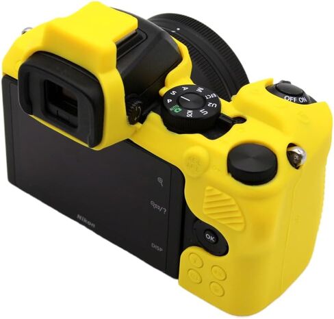 Camera Case for Nikon Z50, Soft Silicone Protective Cover Housing Rubber Body Skin for Nikon Z50 Digital SLR Camera Bag Black in Saudi Arabia