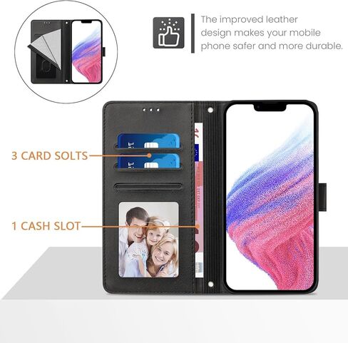 Wallet Case Motorola Moto G 5G 2025 with RFID Blocking Card Holder Magnetic Closure Shockproof PU Leather Protective Phone Cover for Men Women Moto G 5G 2025, Blue YBN in Kuwait
