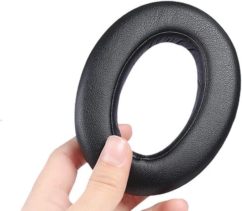 Replacement earpads Compatible with Sony WH-xb910N Earphones High-Density Memory Foam Soft Comfort Protein Leather Replacement Earphone Pads (Black/Buckle) in Saudi Arabia