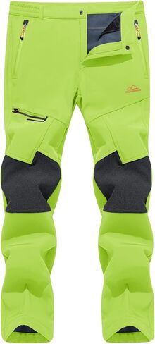 TACVASEN Men's Snow Ski Pants Windproof Snowboard Pants for Men Water Resistant Hiking Pants Fleece Lined Winter Working in Saudi Arabia