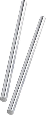 XiKe 2PCS 12mm x 700mm Steel Rod Case Hardened Chrome Plated Linear Motion Rods Linear Rail Rod Shaft - Metric H8 Tolerance in Kuwait
