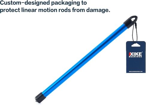 XiKe 2PCS 12mm x 700mm Steel Rod Case Hardened Chrome Plated Linear Motion Rods Linear Rail Rod Shaft - Metric H8 Tolerance in Kuwait