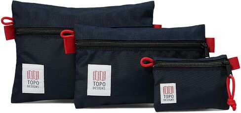 Topo Designs Accessory Bag Bundle, Sage/Pond Blue, 10.2 x 12.1 x 0.8 9 x 5 x 0.6 5 x 3.5 x 0.4 in Saudi Arabia