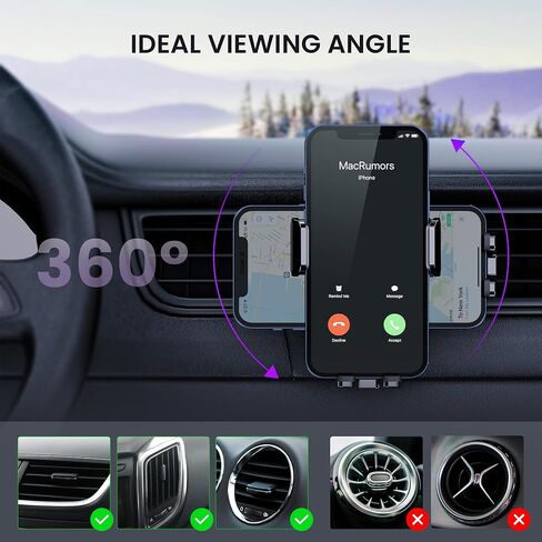 Phone Mount for Car [6.2in Flexible Arm] Cell Phone Holder for Windshield Dashboard [Washable Strong Suction] Automotive Accessories Car Mount for iPhone Android Smartphone Universal Cradles in Saudi Arabia
