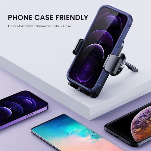 Phone Mount for Car [6.2in Flexible Arm] Cell Phone Holder for Windshield Dashboard [Washable Strong Suction] Automotive Accessories Car Mount for iPhone Android Smartphone Universal Cradles in Saudi Arabia