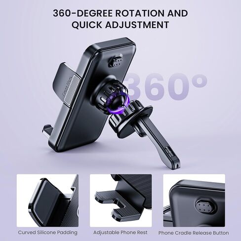Phone Mount for Car [6.2in Flexible Arm] Cell Phone Holder for Windshield Dashboard [Washable Strong Suction] Automotive Accessories Car Mount for iPhone Android Smartphone Universal Cradles in Saudi Arabia