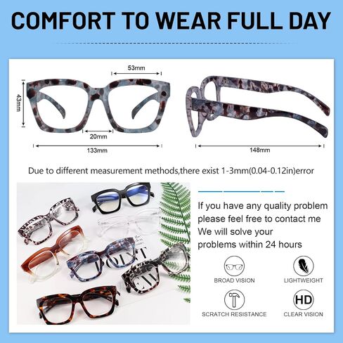 OCCI CHIARI Large Reading Glasses Women Retro Reader 1.0 1.5 2.0 2.5 3.0 3.5 1.25 1.50 1.75 2.25 2.75 4.0 5.0 6.0 in Kuwait