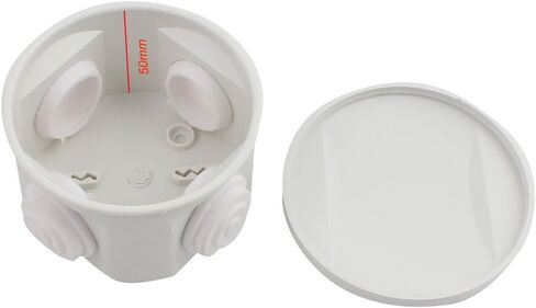 YXQ ABS Waterproof Junction Box w Hole Electric Project Enclosure Round Shape Case for DIY in Kuwait