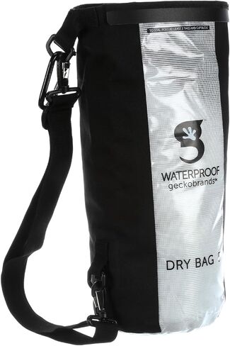 geckobrands Durable View (60L or 15.8 Gallon) Dry Bag, PVC and Polyester Material in Kuwait