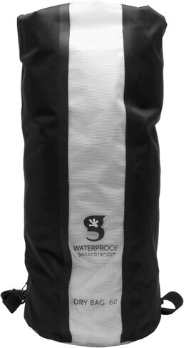 geckobrands Durable View (60L or 15.8 Gallon) Dry Bag, PVC and Polyester Material in Kuwait
