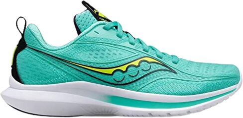 Saucony Women's Kinvara 13, Cool Mint/Acid, 10 Wide in Saudi Arabia