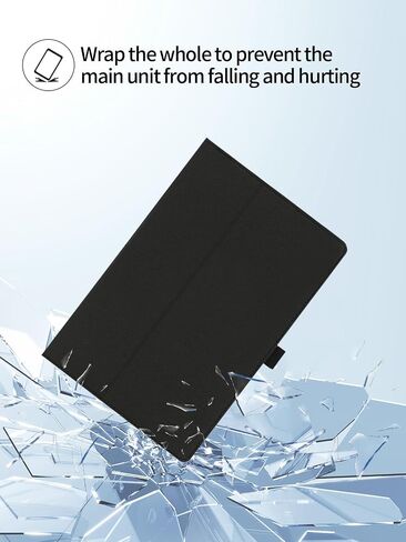 Case for TUOHAITIME C5 11 inch Android 14 Tablet 2024 New,Leather Slim Folding Stand Cover with Hand Strap Magnet for Men Women Full Protection,Black. in Saudi Arabia