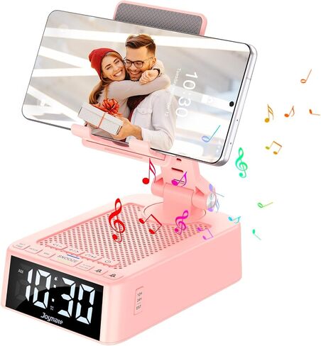 Gifts for Men Women, Phone Stand with Bluetooth Speaker 360° Rotable Angle in Kuwait