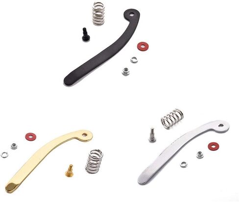 Tzong Small Rocker Guitar Vibrato Bridge Tailpiece Parts System Arm with Nut and Spring, for Electric Guitar Silver in Kuwait
