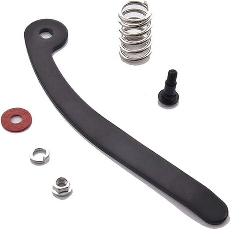 Tzong Small Rocker Guitar Vibrato Bridge Tailpiece Parts System Arm with Nut and Spring, for Electric Guitar Silver in Kuwait