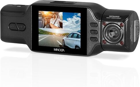 كاميرا مينولتا MNCD200NW ثنائية القناة 1080 بكسل مع شاشة LCD مقاس 2.0 بوصة وواي فاي in Kuwait