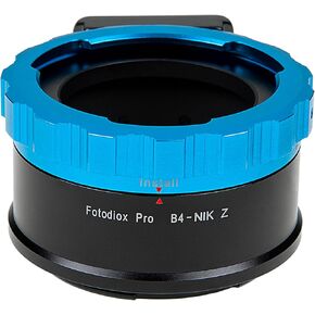Fotodiox Pro Lens Adapter - for B4 (2/3") ENG Cine Lenses to be Compatible with Nikon Z Cameras
