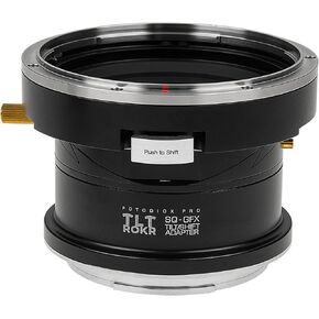 Fotodiox TLT ROKR - Tilt/Shift Adapter for Bronica SQ Lenses to be Compatible with Fuji G Cameras