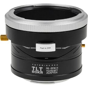 Fotodiox TLT ROKR - Tilt/Shift Adapter for Pentacon 6 (Kiev 66) Lenses to be Compatible with Canon RF Cameras