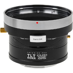 Fotodiox TLT ROKR - Tilt/Shift Adapter for Bronica ETR Lenses to be Compatible with Canon RF Cameras