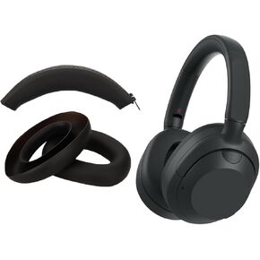 Silicone Case Cover for Sony ULT WEAR WH-ULT900N,Ear Caps Cover/Headband Cover for Sony ULT WEAR WH-ULT900N,Anti-Scratch Accessories Soft Silicone Protector.(Black)