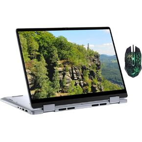 Dell Inspiron 14 7440 Laptop, 14" 2 in 1 Touchscreen Business Laptops, Intel Core 7 150U, 32GB DDR5 RAM, 2TB SSD, Intel Graphics, Webcam, Bluetooth, WiFi6, Win 11 Pro, Ice Blue