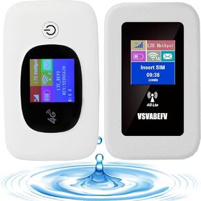 4G LTE WiFi Mobile Hotspot Router for Travel and Unlocked Portable WiFi Router Hotspot Devices