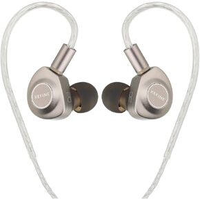 Kefine Delci AE 10mm Dynamic Driver IEMs, Wired in Ear Monitor Earphones (4.4mm)