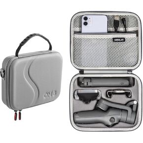 Osmo Mobile 6 Case, Waterproof Portable Storage Bag for DJI Osmo Mobile 6 with Shoulder Strap for Gimbal Stabilizer, Compatible with Smartphone Accessories