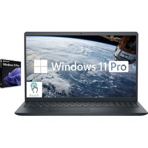 Dell Newest Inspiron 15 Business Laptop, Windows 11 Pro, 15.6" FHD Touchscreen, AMD Ryzen 5-7530U (Up to 4.5GHz), 32GB RAM, 2TB PCIE SSD, AMD Radeon Graphics, Wi-Fi, Webcam