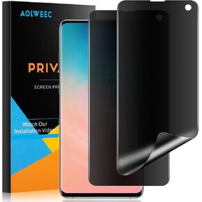 [2 Pack] for Google Pixel 7 Pro Privacy Screen Protector, Anti-Spy Case Friendly 9H Hardness Tempered Glass Film for Google Pixel 7 Pro 5G 6.7", Anti-Scratch [Support Fingerprint Unlock]
