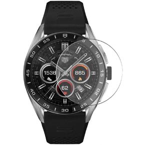 3 Pack Tempered Glass Screen Protector, compatible with TAG HEUER CONNECTED CALIBRE E4 45mm Protectors Guard