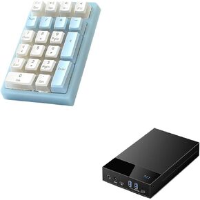Tri-Mode Mechanical Numpad & External Hard Drive Enclosure