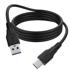 USB C Cable 3.0 Cable Data Transfer Cord Compatible with Canon EOS RP, EOS R, R5, R6, EOS R8, Compatible with Nikon ZFC Z6 Z7 D6 D780, Compatible with Olympus E-M1 Mark III Mark Ⅱ Camera(3.3ft, Black)